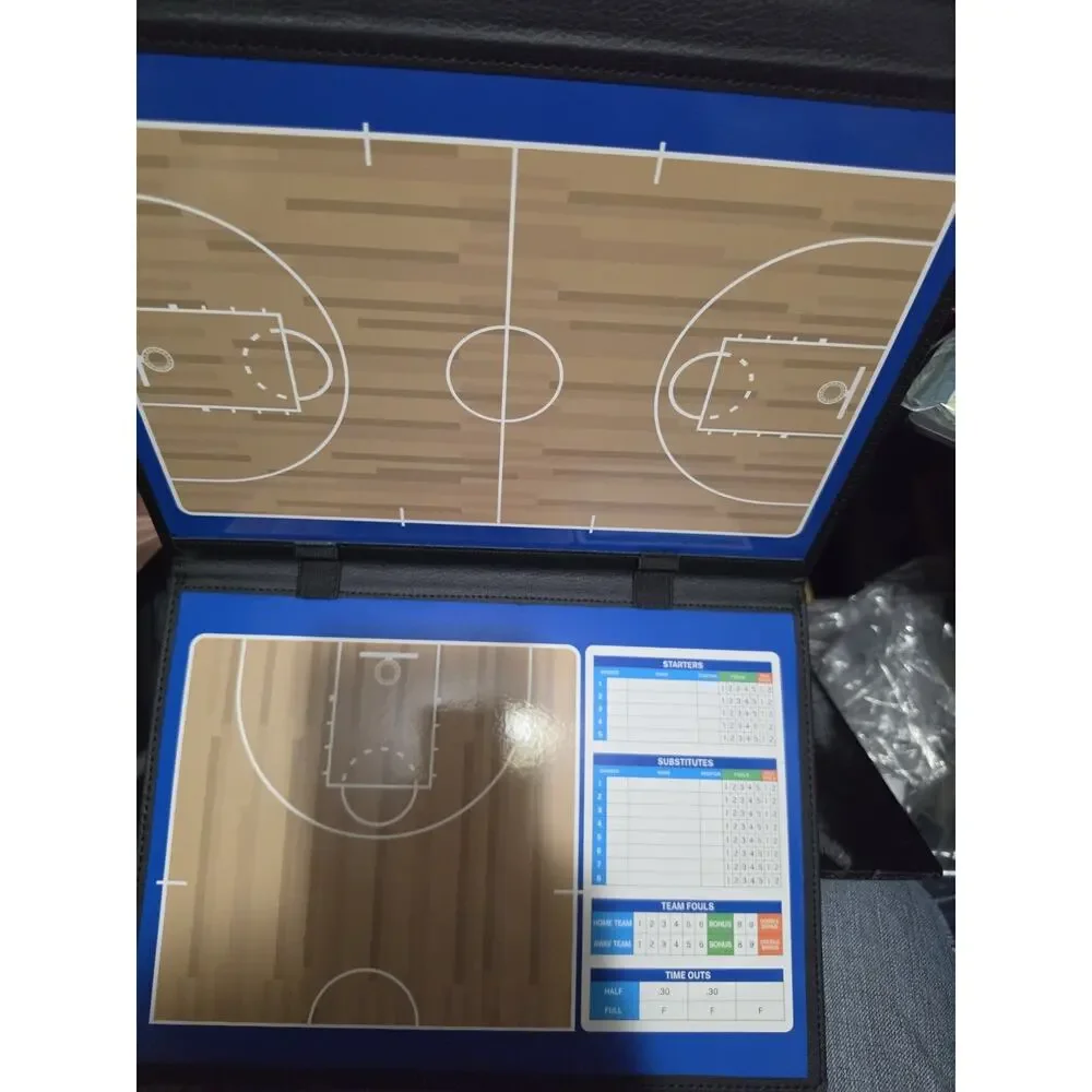 Magnetic Basketball Coaching Board Portable Dry Erase w/Bag+ NIP gift